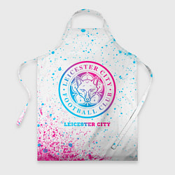 Фартук Leicester City neon gradient style
