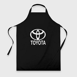 Фартук Toyota white logo