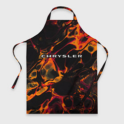 Фартук кулинарный Chrysler red lava, цвет: 3D-принт