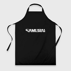 Фартук кулинарный Samurai logo white, цвет: 3D-принт