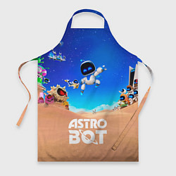 Фартук кулинарный Astro bot персонажи, цвет: 3D-принт