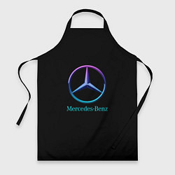 Фартук Mercedes neon logo