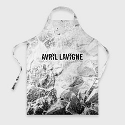 Фартук кулинарный Avril Lavigne white graphite, цвет: 3D-принт