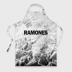 Фартук кулинарный Ramones white graphite, цвет: 3D-принт