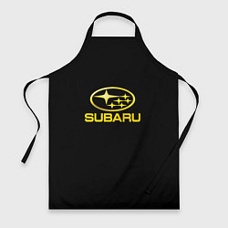 Фартук Subaru logo yellow