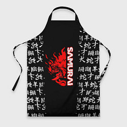 Фартук кулинарный Samurai japan steel, цвет: 3D-принт
