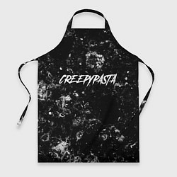 Фартук кулинарный CreepyPasta black ice, цвет: 3D-принт