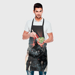 Фартук кулинарный Боевой киборг штурмовик, цвет: 3D-принт — фото 2