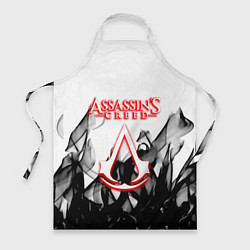 Фартук кулинарный Assassins Creed огненное лого гейм, цвет: 3D-принт