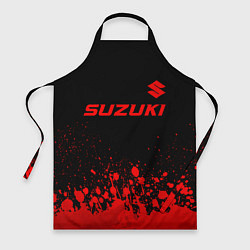 Фартук Suzuki - red gradient посередине