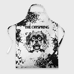 Фартук кулинарный The Offspring - рок пес, цвет: 3D-принт