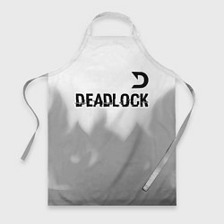 Фартук Deadlock glitch на светлом фоне посередине