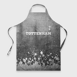 Фартук кулинарный Tottenham - grey gradient посередине, цвет: 3D-принт