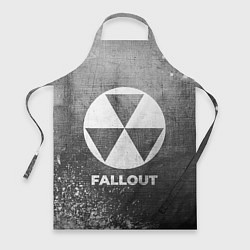 Фартук Fallout - grey gradient