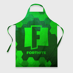 Фартук Fortnite - green gradient