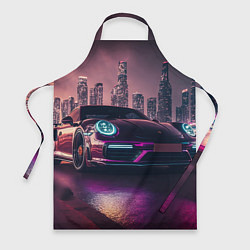 Фартук Porshe ночной город