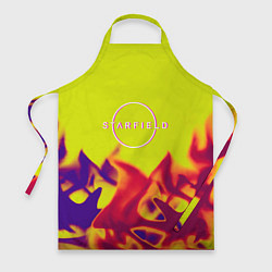 Фартук кулинарный Starfield fire steel, цвет: 3D-принт