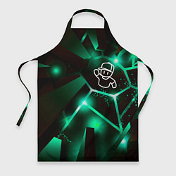 Фартук кулинарный Stumble Guys разлом плит, цвет: 3D-принт