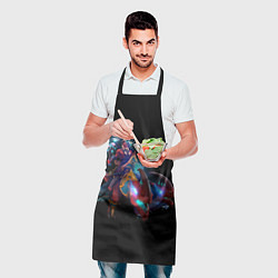 Фартук кулинарный Disruptor dota 2, цвет: 3D-принт — фото 2
