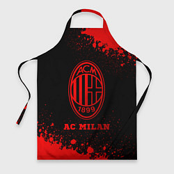 Фартук AC Milan - red gradient