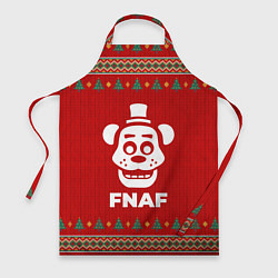 Фартук кулинарный FNAF new year, цвет: 3D-принт