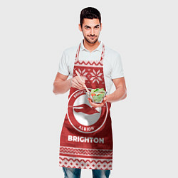 Фартук кулинарный Новогодний Brighton, цвет: 3D-принт — фото 2