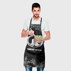 Фартук кулинарный Снежный Great Wall, цвет: 3D-принт — фото 2