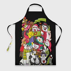 Фартук Новогодние друзья