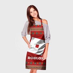 Фартук кулинарный Roblox new year, цвет: 3D-принт — фото 2