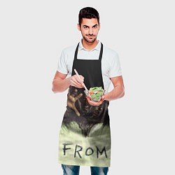 Фартук кулинарный Извне сериал ужастик, цвет: 3D-принт — фото 2