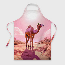Фартук Верблюд в розовой пустыне