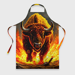 Фартук Буйвол в огне