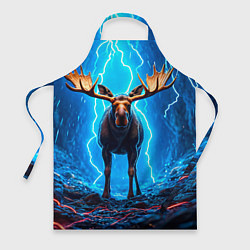 Фартук Лось и молния