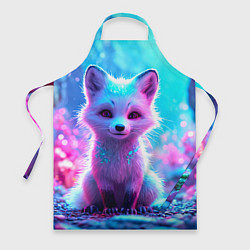 Фартук Песец в неоновом свете