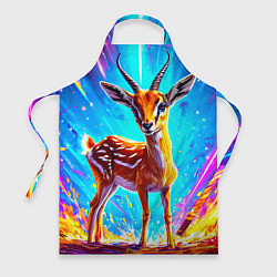 Фартук кулинарный Газель малыш, цвет: 3D-принт
