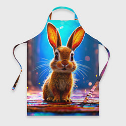 Фартук кулинарный Ушастый зайка, цвет: 3D-принт