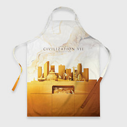 Фартук кулинарный Civilization VII, цвет: 3D-принт