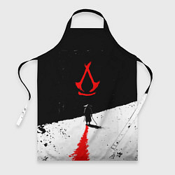Фартук кулинарный Assassins creed shadows - самурай, цвет: 3D-принт