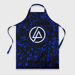 Фартук кулинарный Linkin Park blue energy, цвет: 3D-принт
