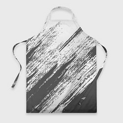 Фартук кулинарный The color is gray and white, цвет: 3D-принт