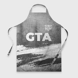 Фартук кулинарный GTA - grey gradient посередине, цвет: 3D-принт