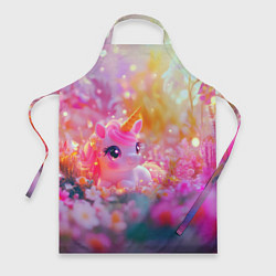 Фартук кулинарный Маленькая милая единорожка, цвет: 3D-принт
