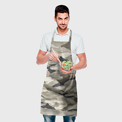 Фартук кулинарный Песочный камуфляж, цвет: 3D-принт — фото 2