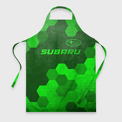Фартук Subaru - green gradient посередине
