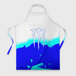 Фартук кулинарный Monster energy abstraction, цвет: 3D-принт