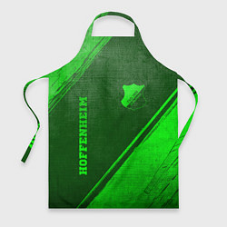 Фартук кулинарный Hoffenheim - green gradient вертикально, цвет: 3D-принт