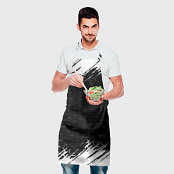 Фартук кулинарный Король и шут краски броня, цвет: 3D-принт — фото 2