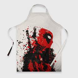 Фартук Дэдпул брызги