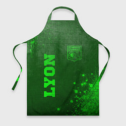 Фартук кулинарный Lyon - green gradient вертикально, цвет: 3D-принт