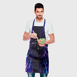 Фартук кулинарный Megadeth neon energy, цвет: 3D-принт — фото 2